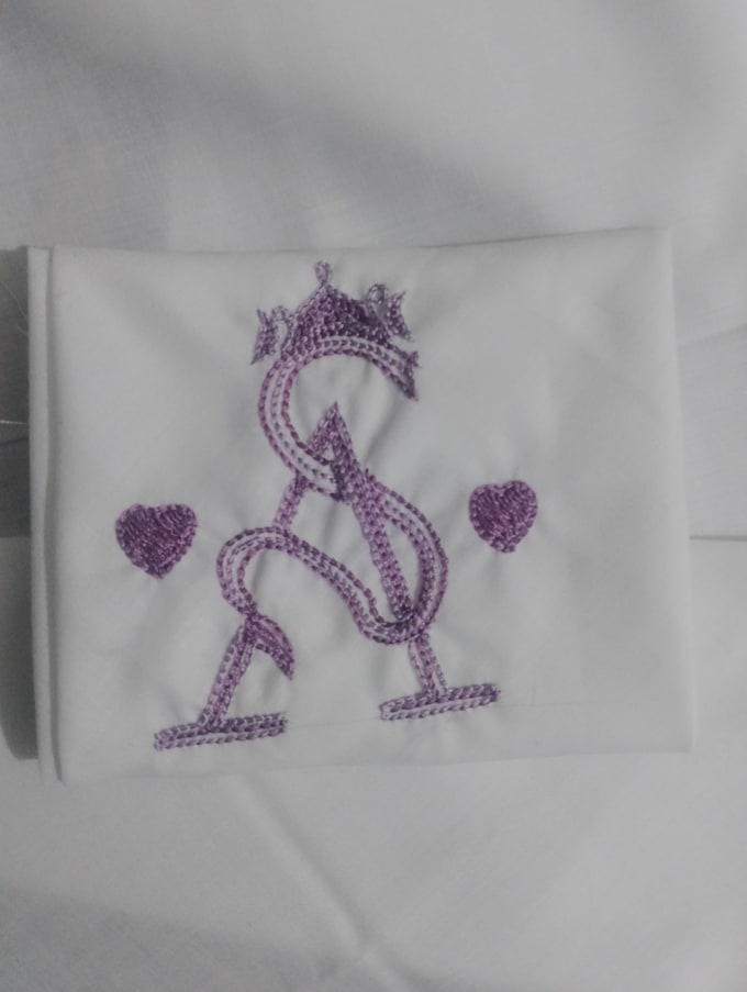 beautiful hand embroidery on handkerchief cotton rumal