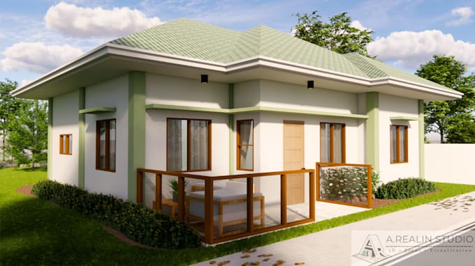 deliver photorealistic interior or exterior 3d rendering