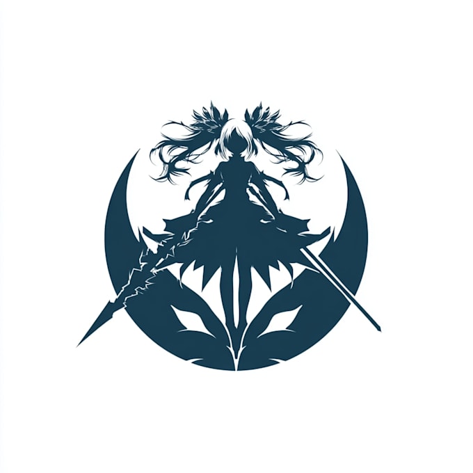 make logo designer anime, fantasy