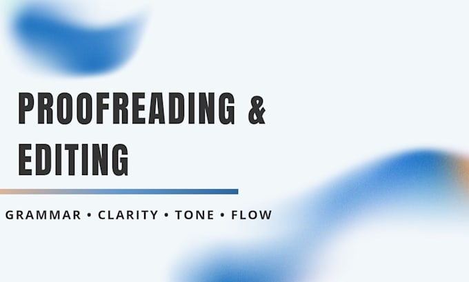 professionally proofread and edit english content