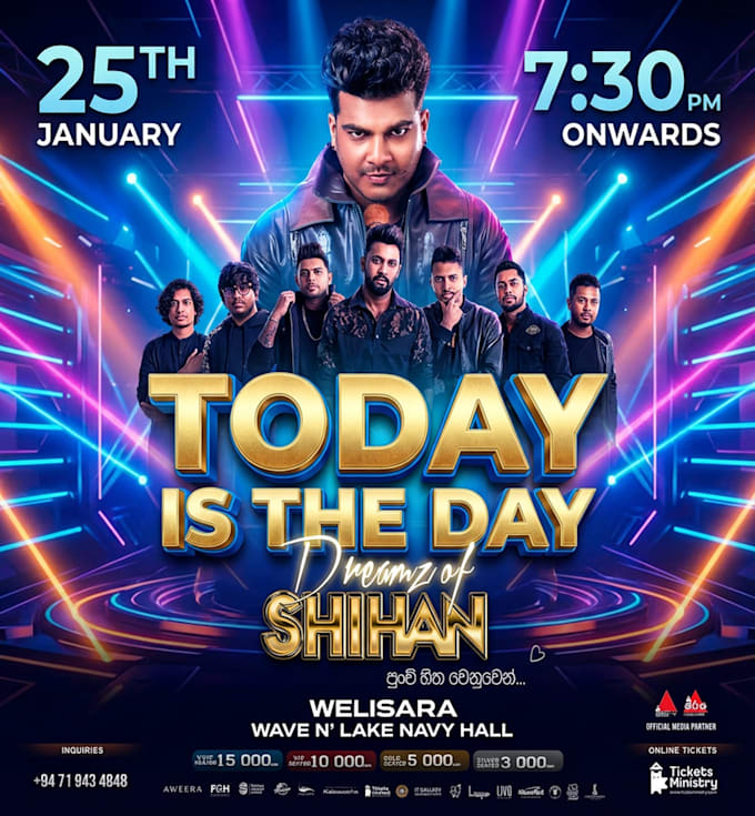 Top Event Posters Design professional event concert and social media posters by ...