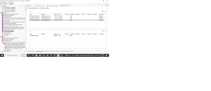 do lca,epd using openlca, ccalc2 based on iso and en standards
