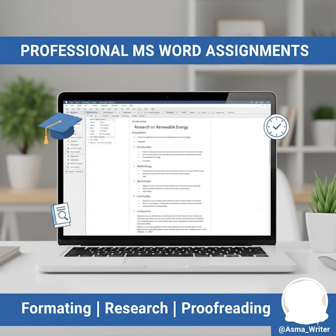 write professional content scripts and ms word assignments