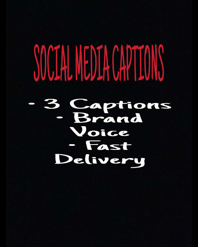 Write engaging social media captions in your brand voice by Beauzeaux ...
