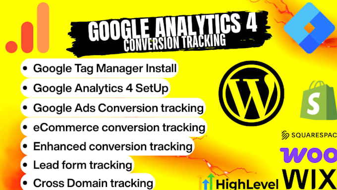 fix or setup ga4 conversion tracking, ecommerce tracking GTM