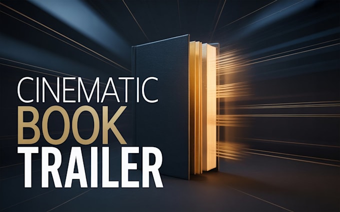 create a cinematic book trailer