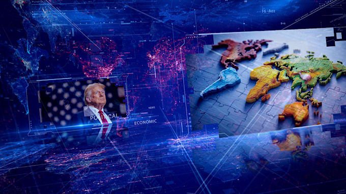 make a breaking news intro with pictures