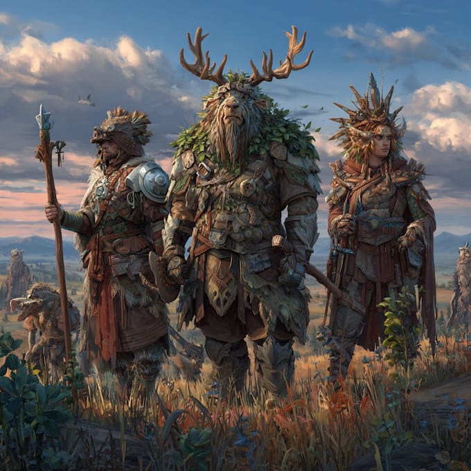 Fansinating Characters Do original fantasy characters concept art fanart character by Lisavens ...