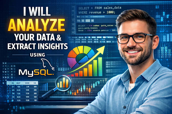 analyze your data and extract insights using mysql