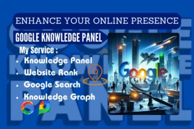 create standard google knowledge panel, knowledgepanel for any person or brand