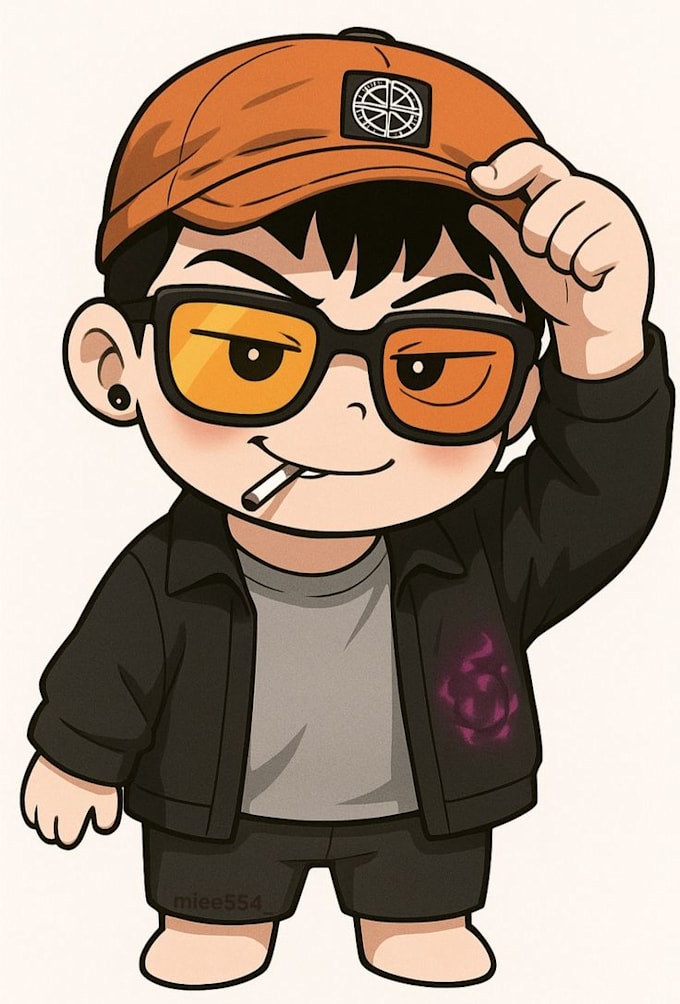 custom vtuber avatar or pngtuber for streaming vrchat anime chibi live2d model
