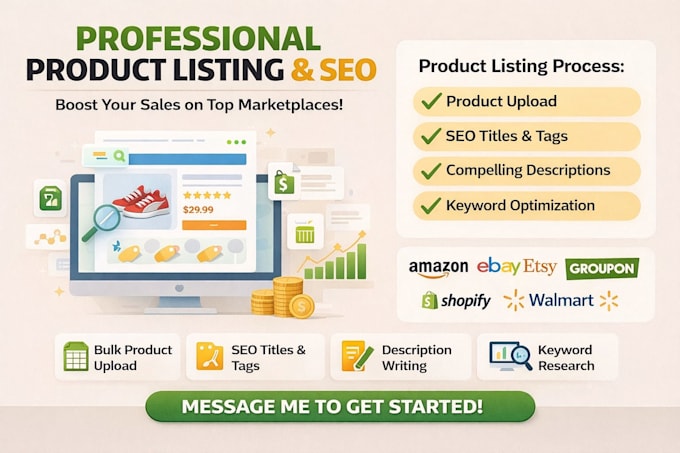 do groupon optimised business etsy amazon ebay amazon shopify product listing