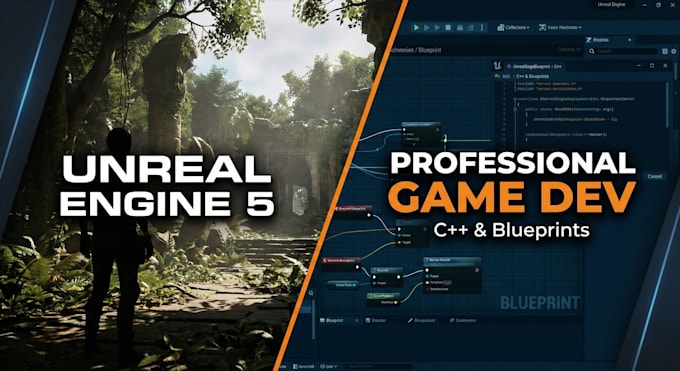 be your unreal engine 5 game developer for 3d game development