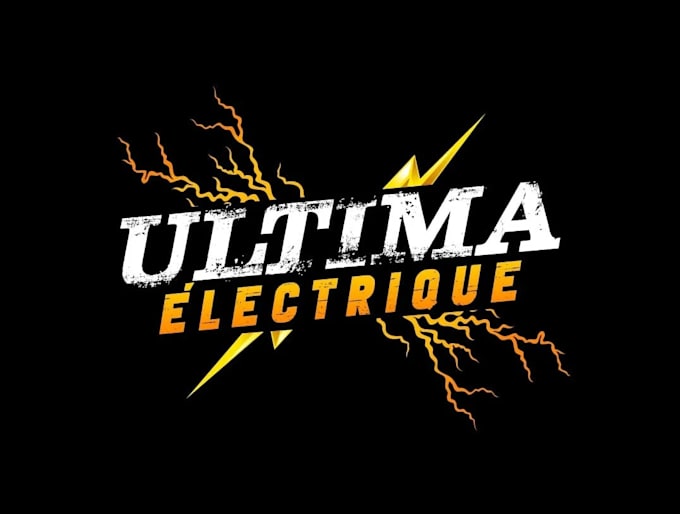create creative and good looking electrician logo design