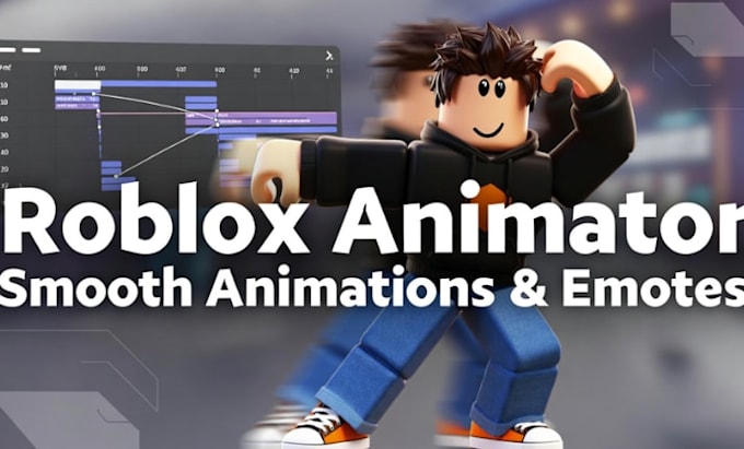make smooth custom roblox animations and ugc emotes for you