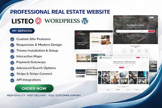 create a listeo wordpress directory website