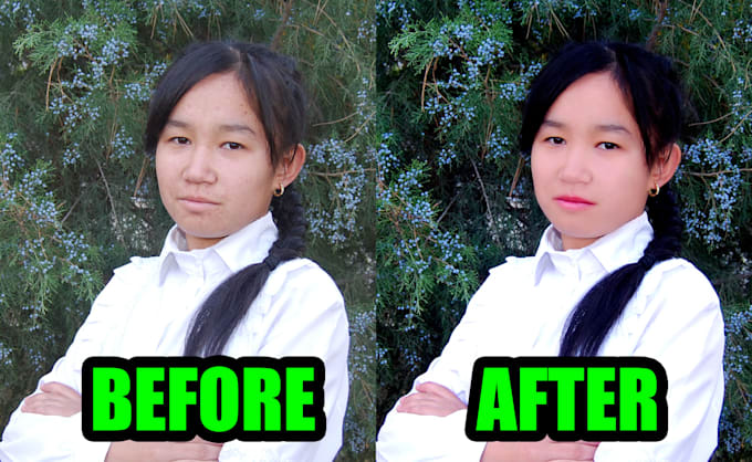 edit and retouch photos professionally