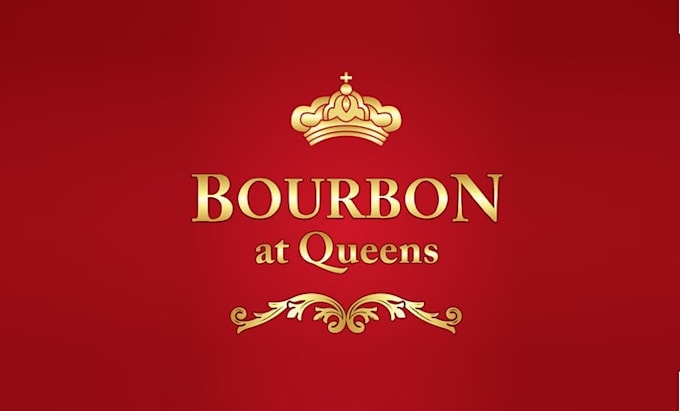 design high quality super logo for bourbon queens