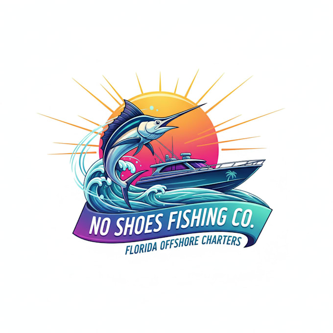 design awesome boat logo with unlimited revisions