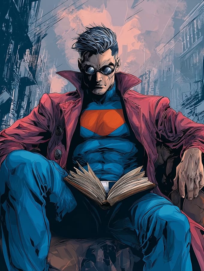 draw graphic novel comic book superhero comic comic