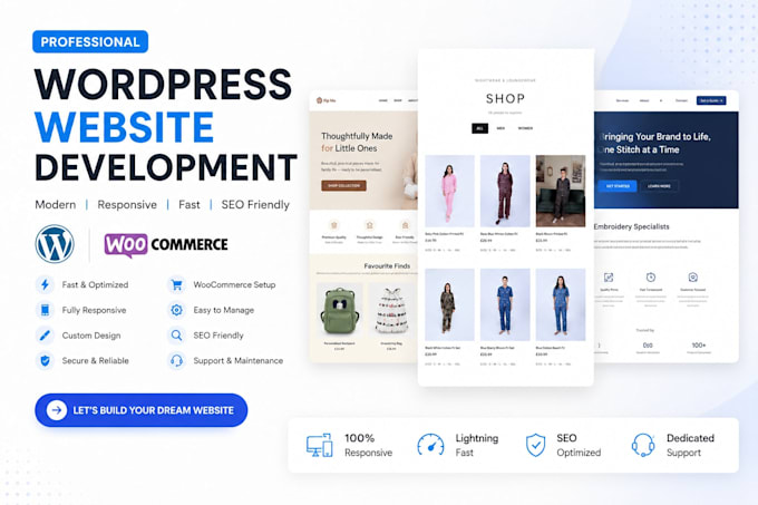 build a professional woocommerce online store