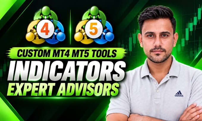 develop custom mt4 mt5 bots, indicators and expert advisors