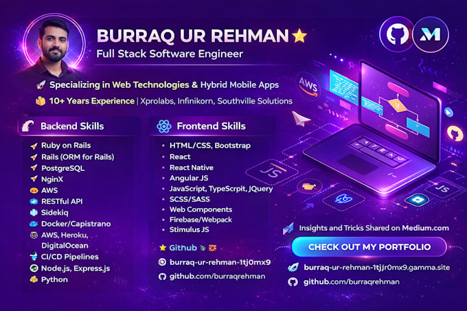 scalable ruby on rails web application as a senior developer