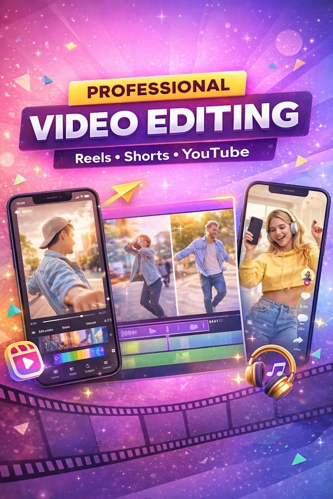 do cinematic video editing with smooth transitions