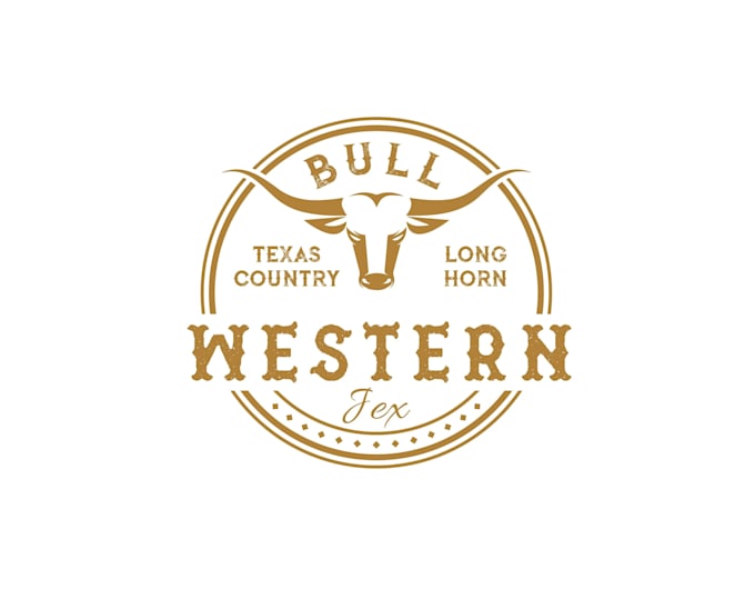 create professional and specially western logo design