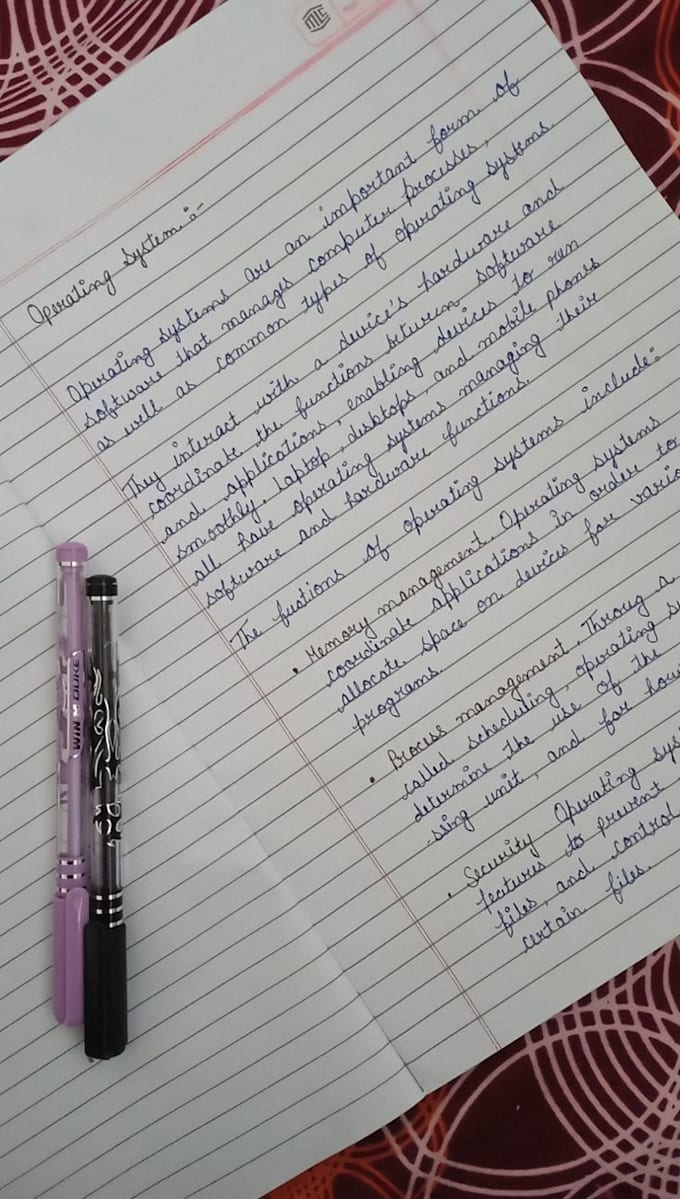 neat hand writting service assignments, notes and more