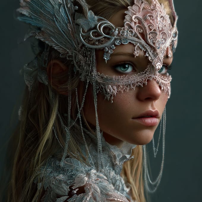 draw a fantasy character portrait
