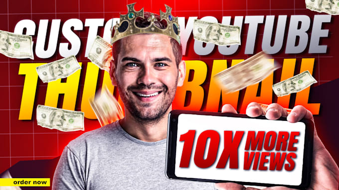 design high quality professional youtube thumbnail