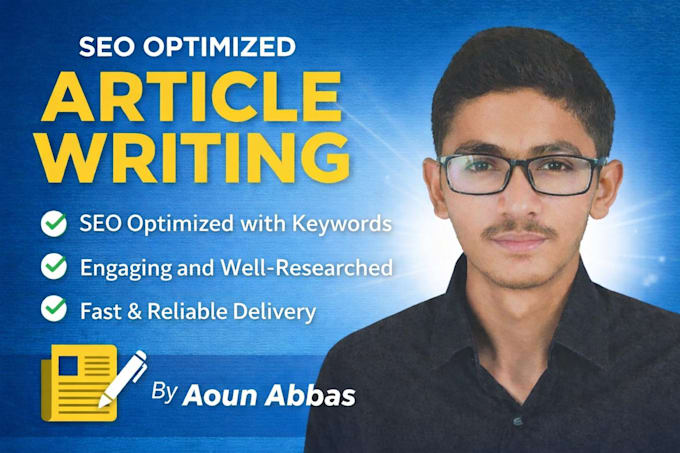 write professional articles for any niche