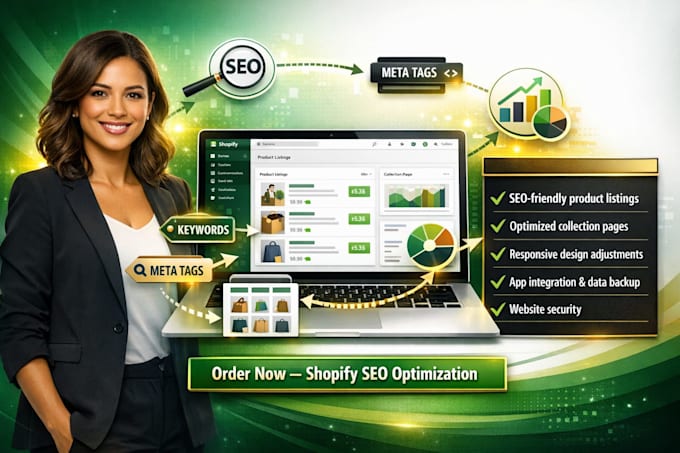 do shopify SEO listing and collection pages optimization