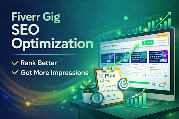 Optimize your fiverr gig seo to rank higher and get more impressions by ...