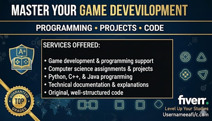 do game development programming computer science and technical documentation