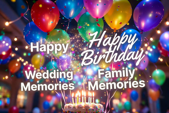 create wedding and birthday slideshow videos with music