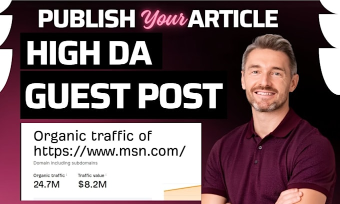 publish SEO articles on high da guest post backlinks premium guest post service