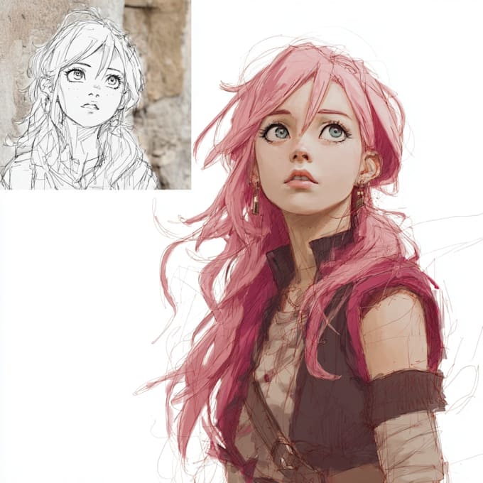 do an anime or comic character