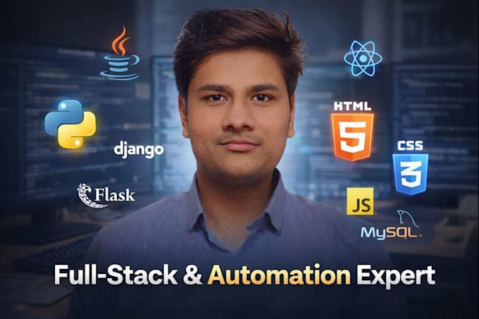 develop web development, python or java projects and explain them