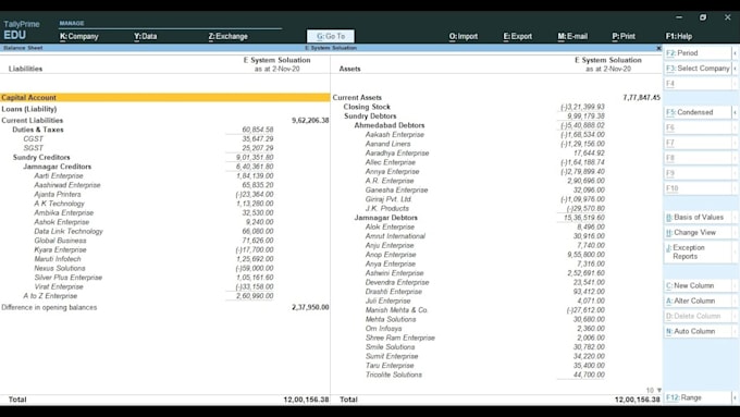 do accounting, bookkeeping and gst return filing