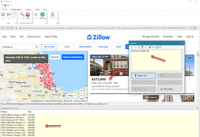 scrape public real estate data from zillow for you