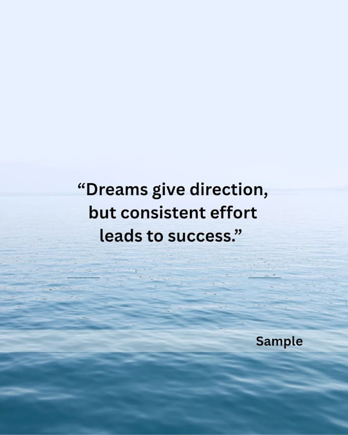 design creative instagram quote