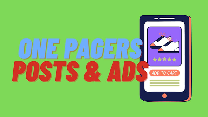 design a one page flyer or ad for print or post