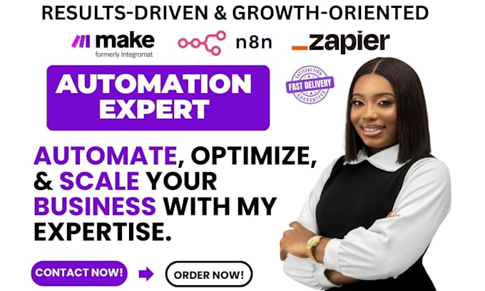 create make com automation gohighlevel make com zapier n8n made com expert