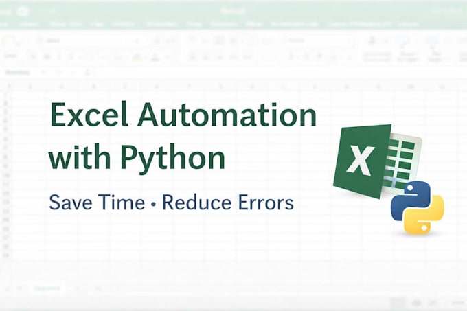 automate excel reports using python