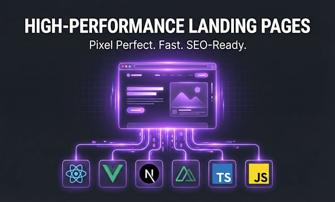 build a responsive high converting landing page