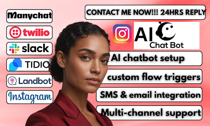 create a smart ai chatbot using manychat landbot twilio tidio