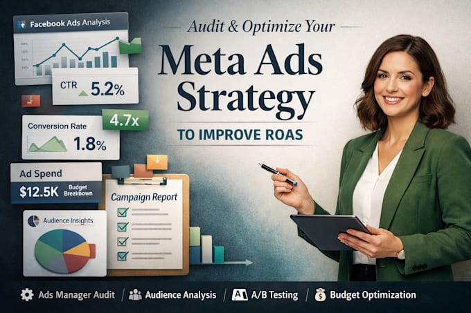 audit and optimize your meta ads strategy to improve roas