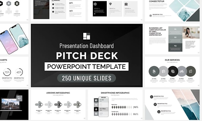 Design a winning investor pitch deck and business powerpoint ...